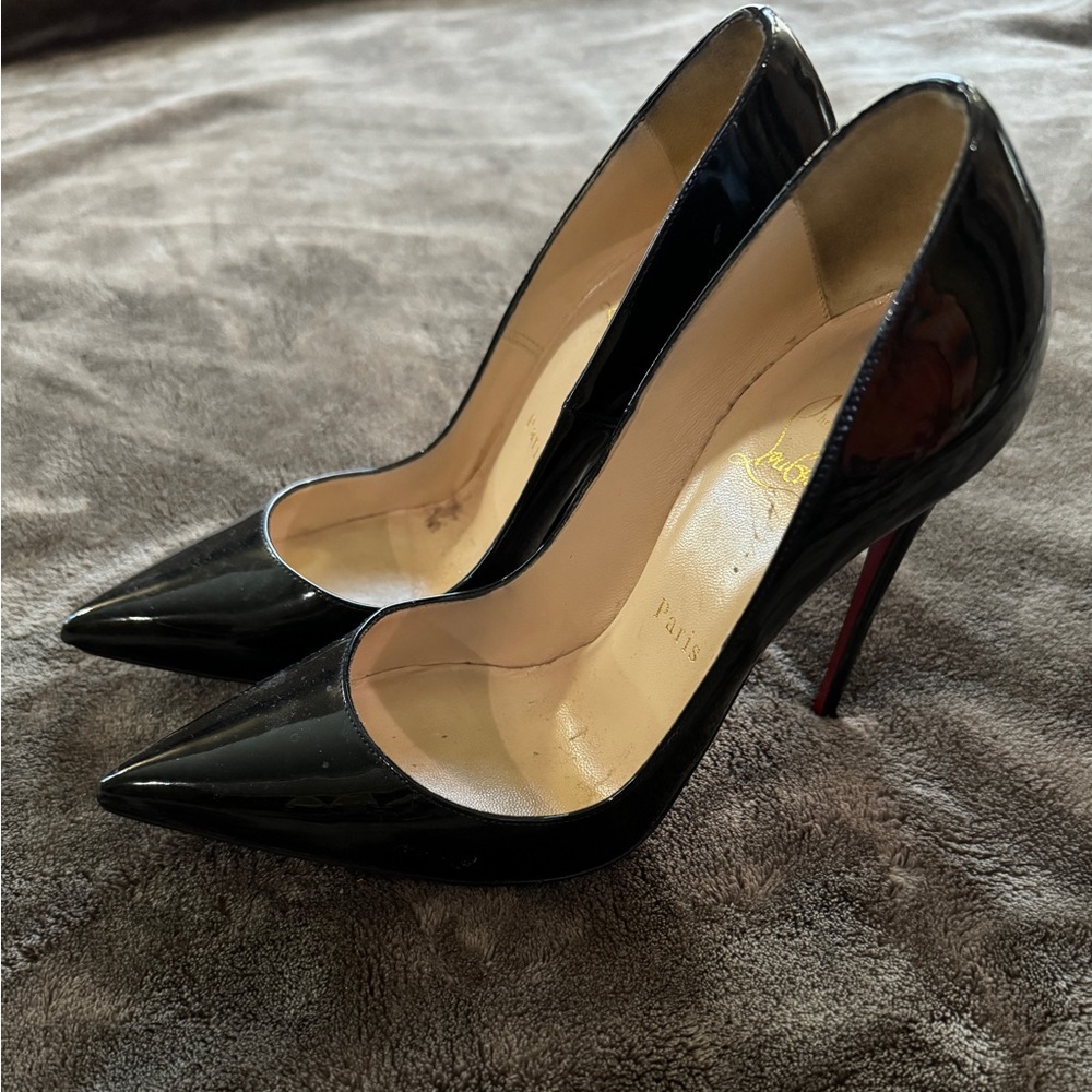 Christian Louboutin So Kate patent leather size 37